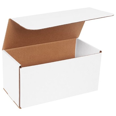 Bsc Preferred 12 x 6 x 6'' White Corrugated Mailers, 50PK BUY00018012